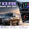 Guia de atualização do BMW X3 F25 2011–2017: Ecrã