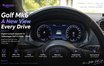 Atualização do Cockpit Digital do Golf Mk6: CarPlay, Sincronização de Mapas e Mais