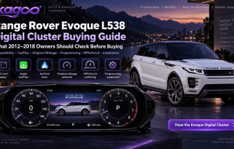 Guia de compra do painel de instrumentos digital do Range Rover Evoque L538 2026